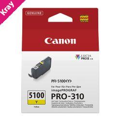 Canon PFI5100 Yellow Ink Cart Canon PFI5100 Yellow Ink Cart